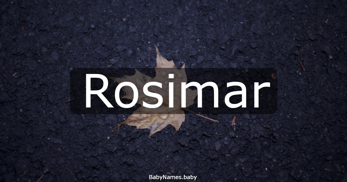 Rosimar
