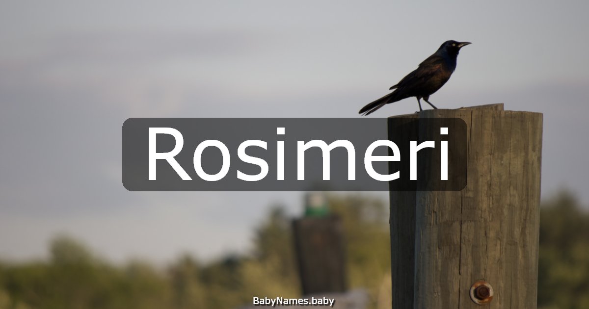 Rosimeri