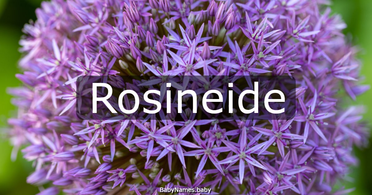 Rosineide