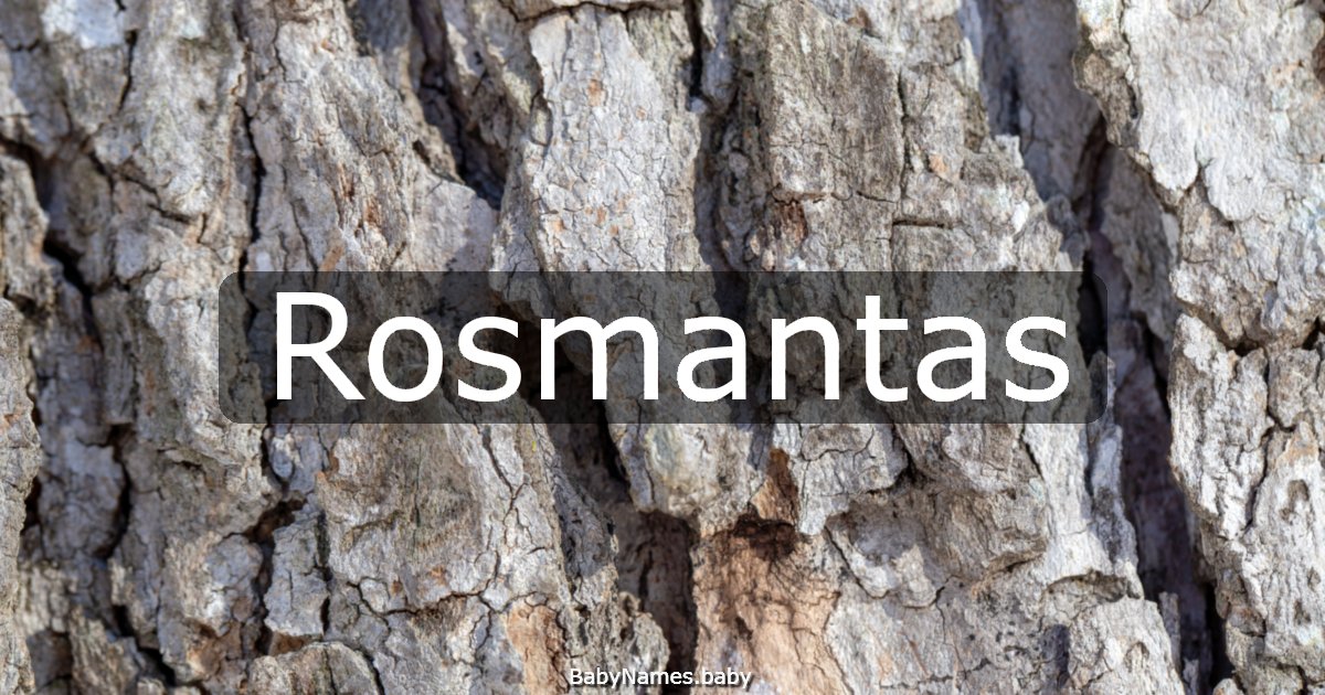 Rosmantas