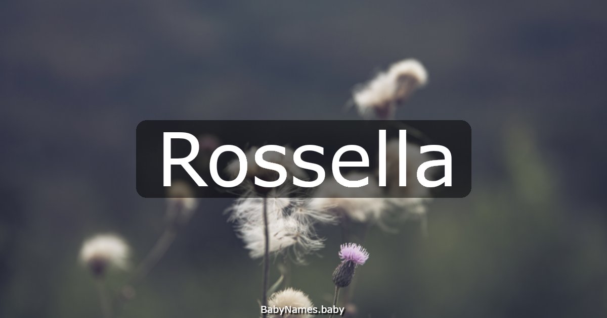 Rossella