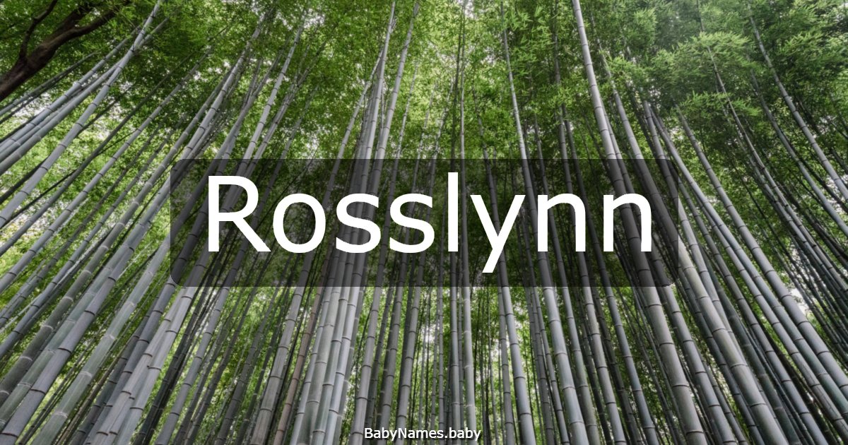 Rosslynn