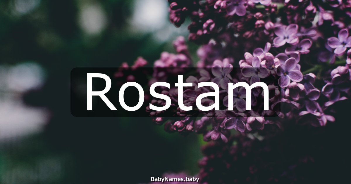 Rostam