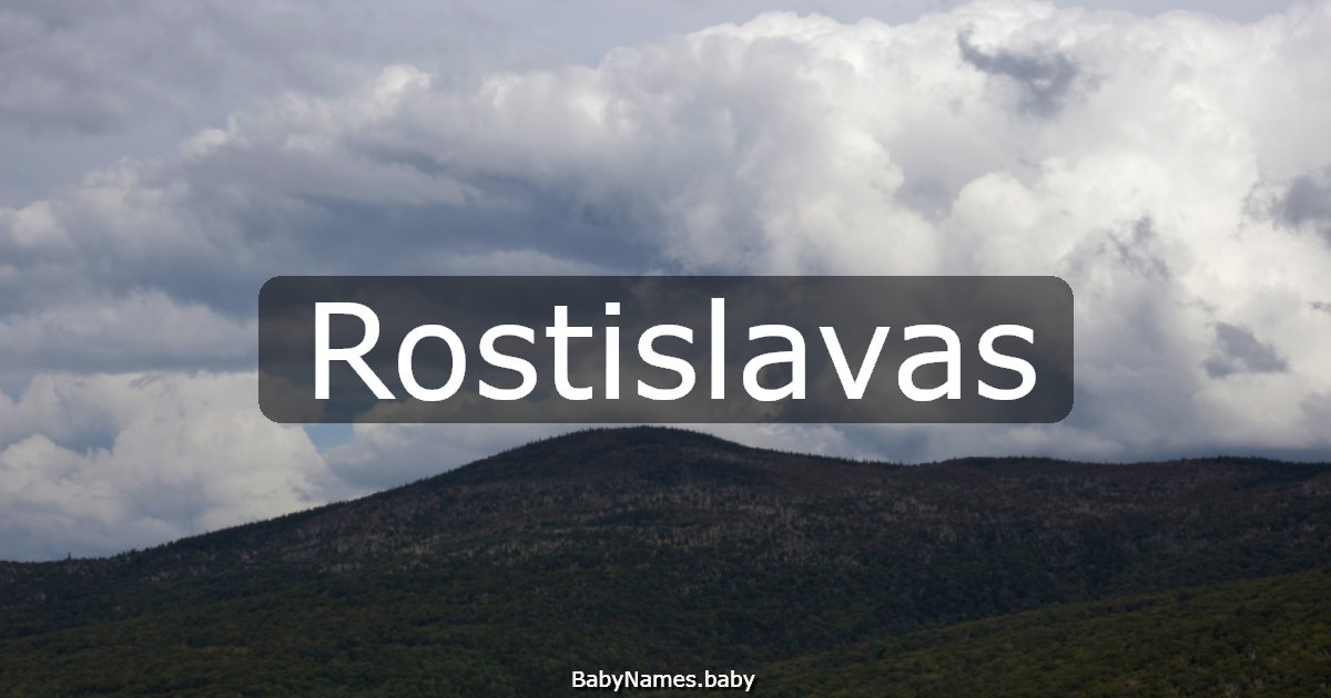 Rostislavas