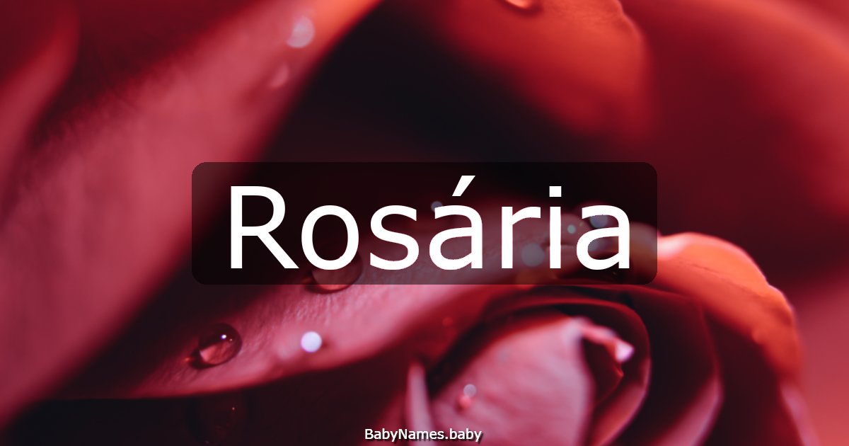 Rosária