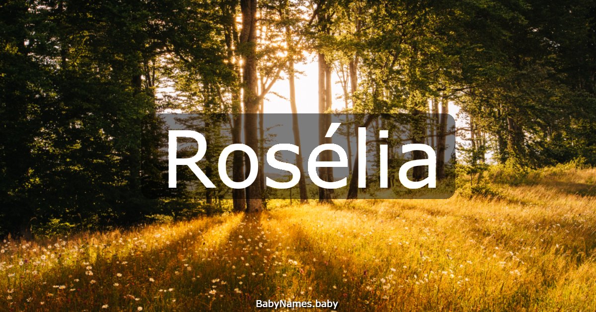 Rosélia