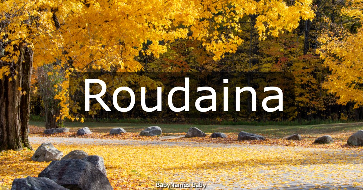 Roudaina