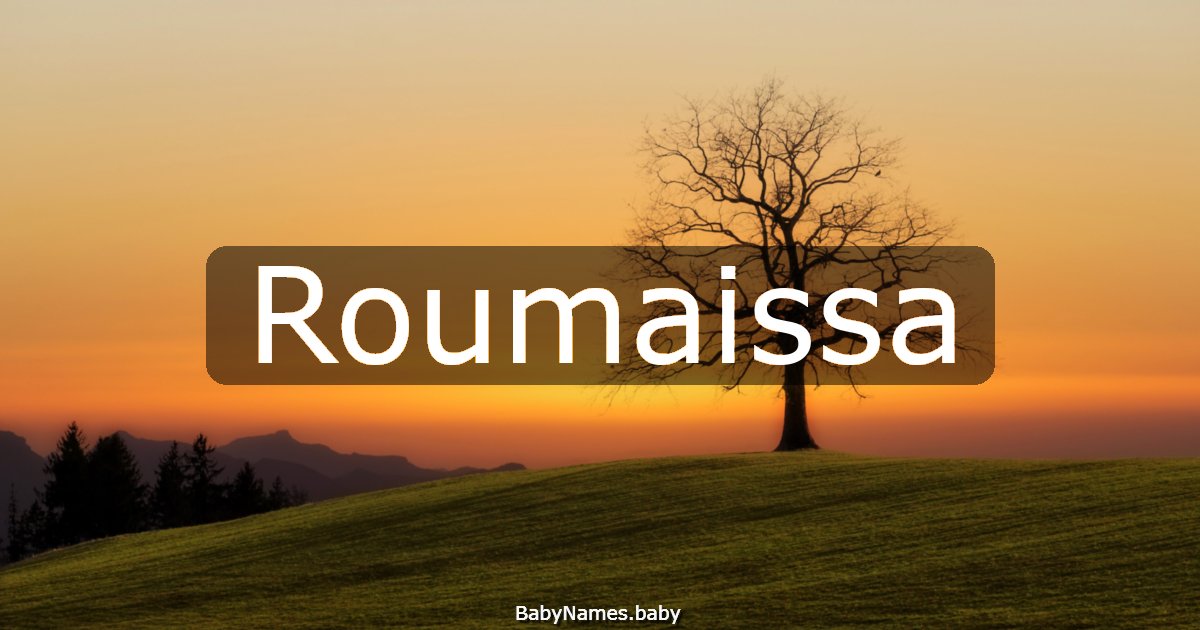Roumaissa