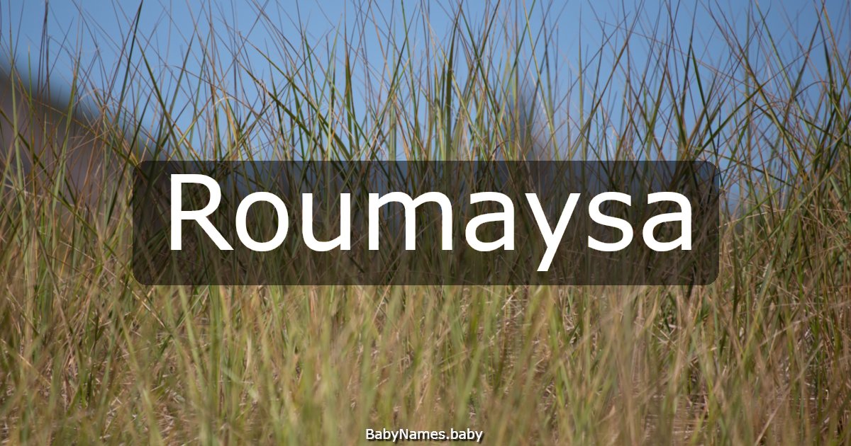 Roumaysa