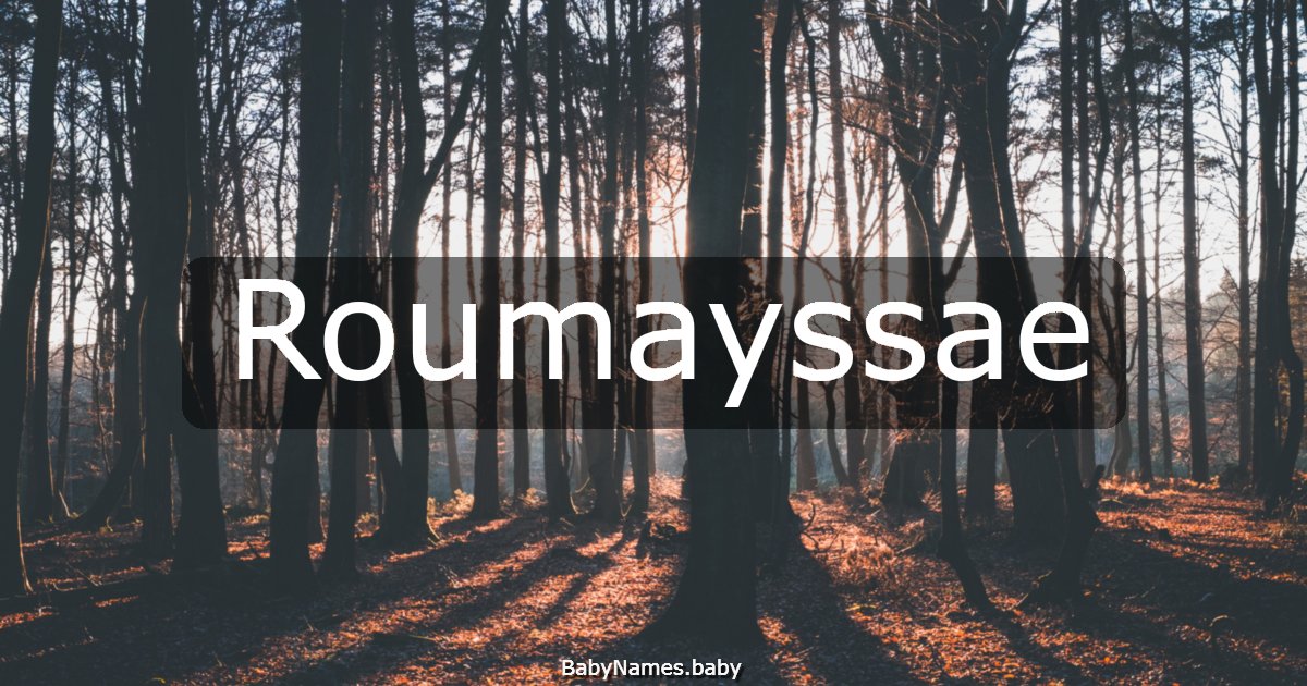 Roumayssae