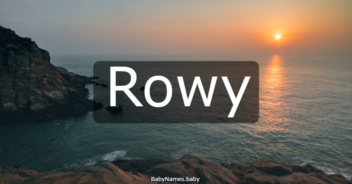 Rowy