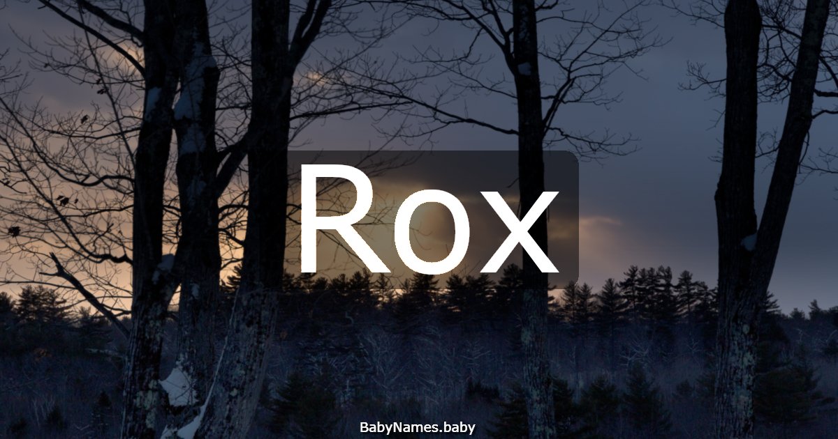 Rox