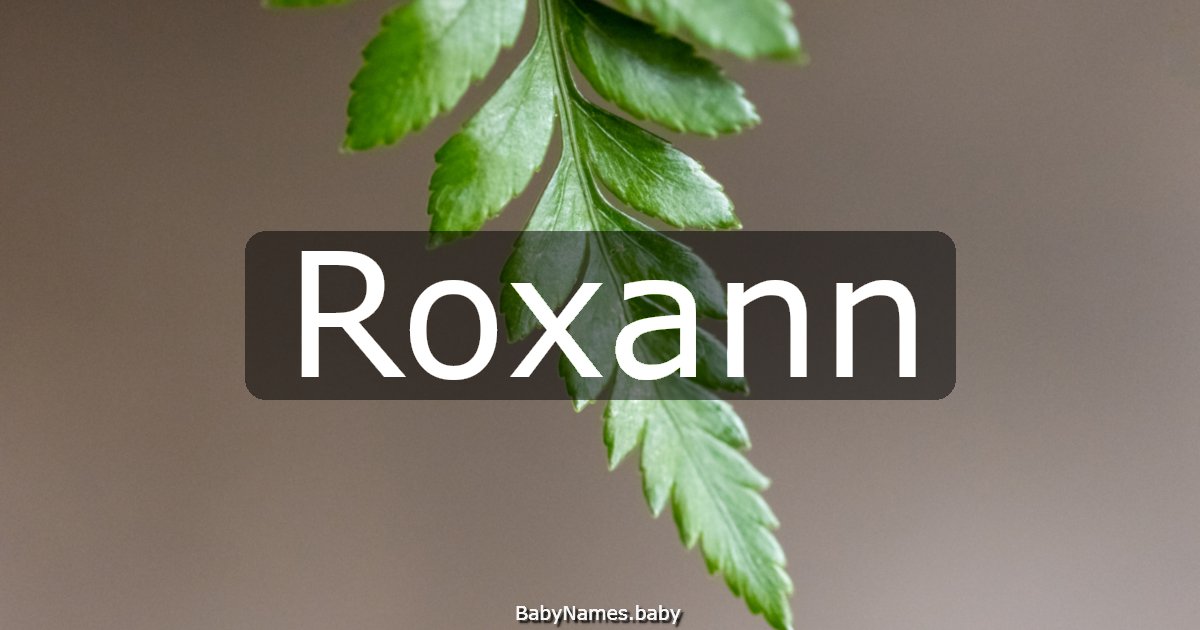 Roxann
