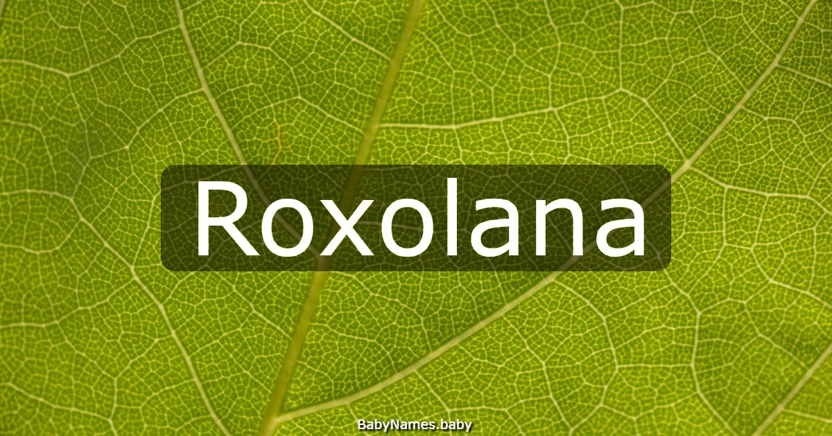 Roxolana