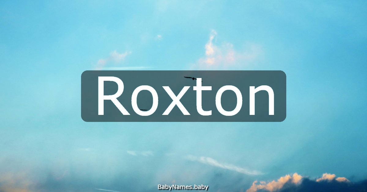 Roxton