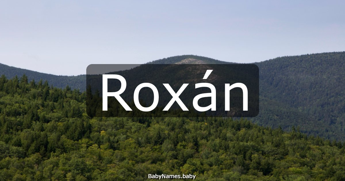 Roxán