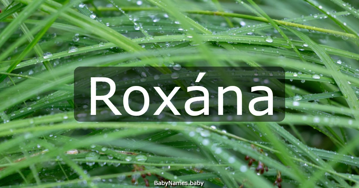 Roxána
