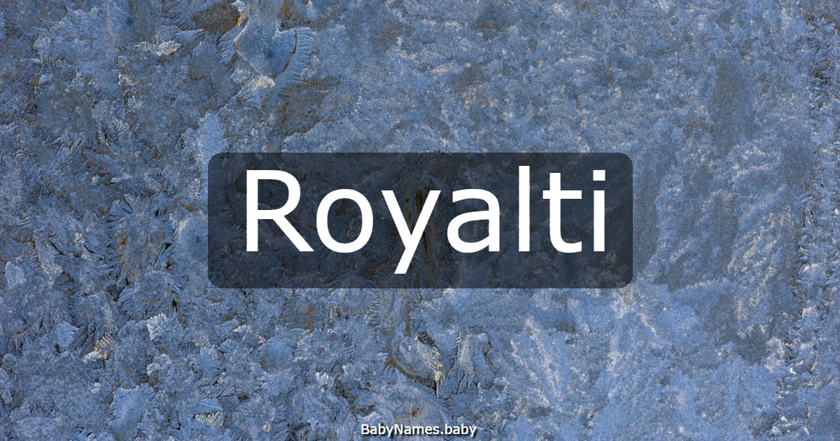 Royalti