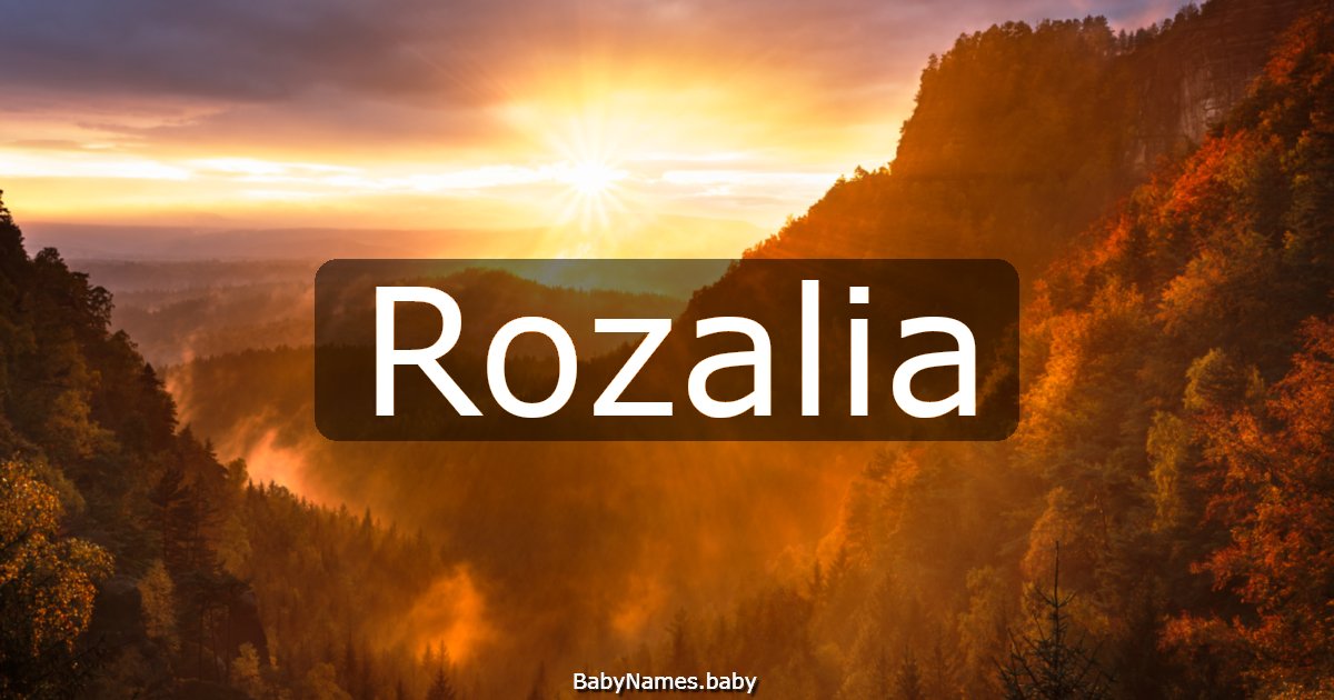 Rozalia