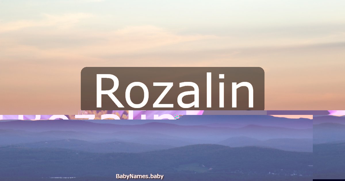 Rozalin