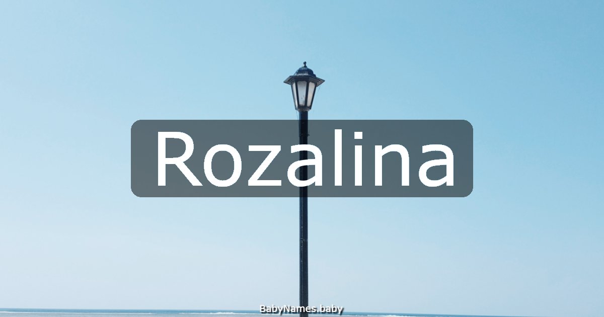 Rozalina