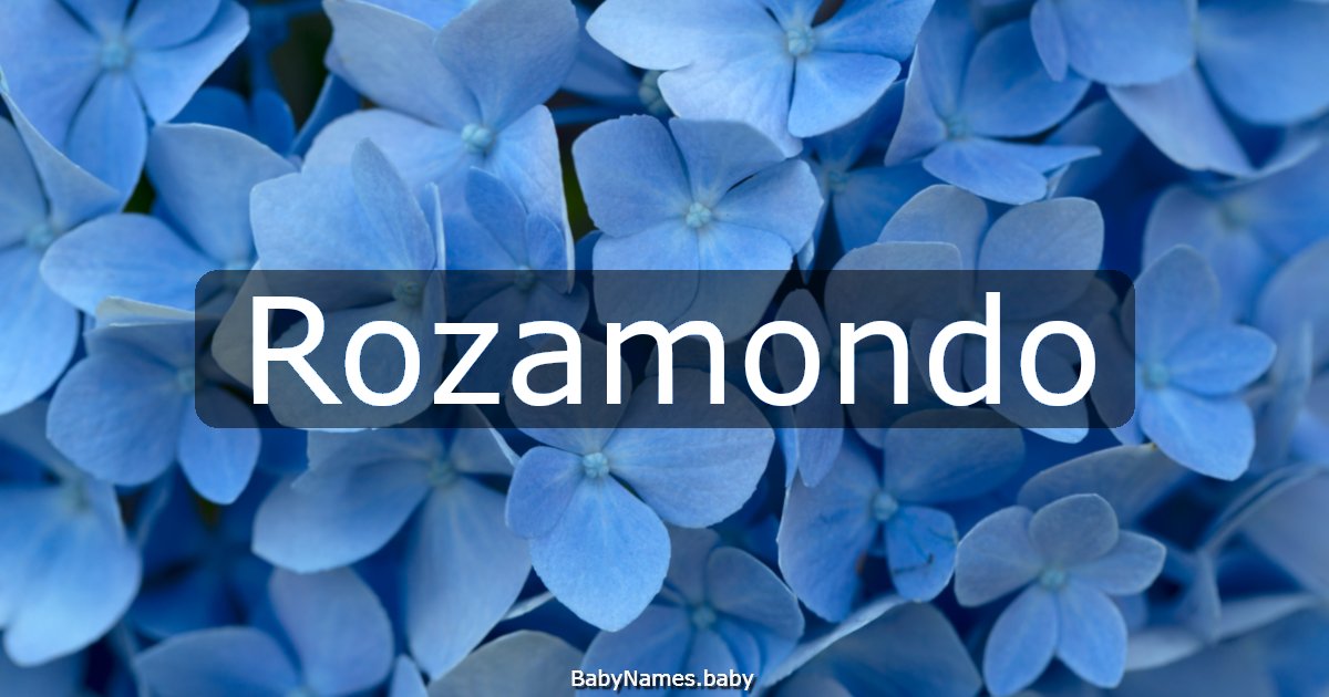 Rozamondo