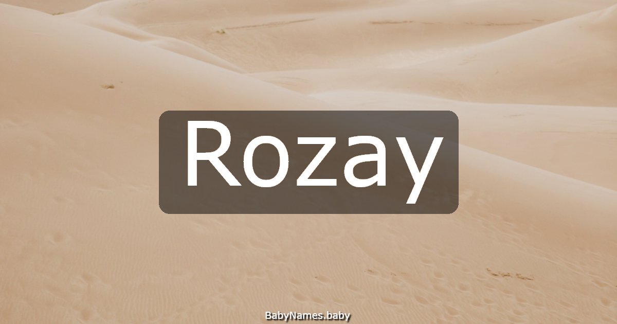 Rozay