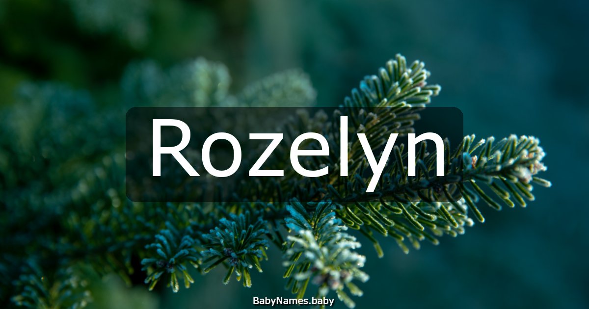 Rozelyn