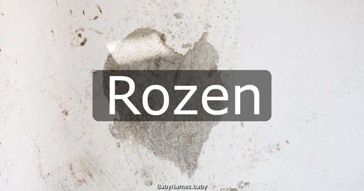 Rozen