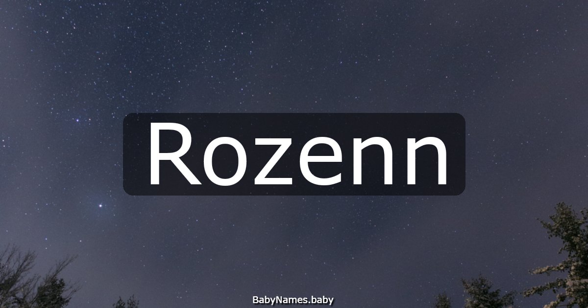 Rozenn