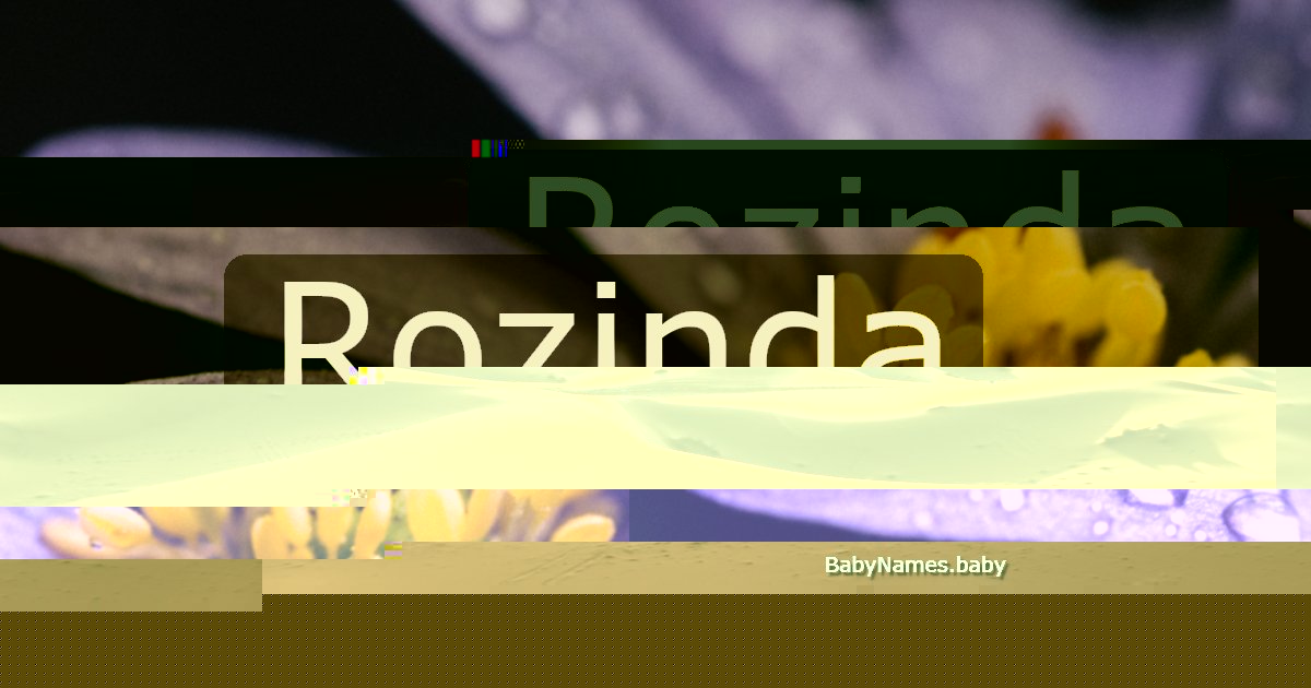 Rozinda
