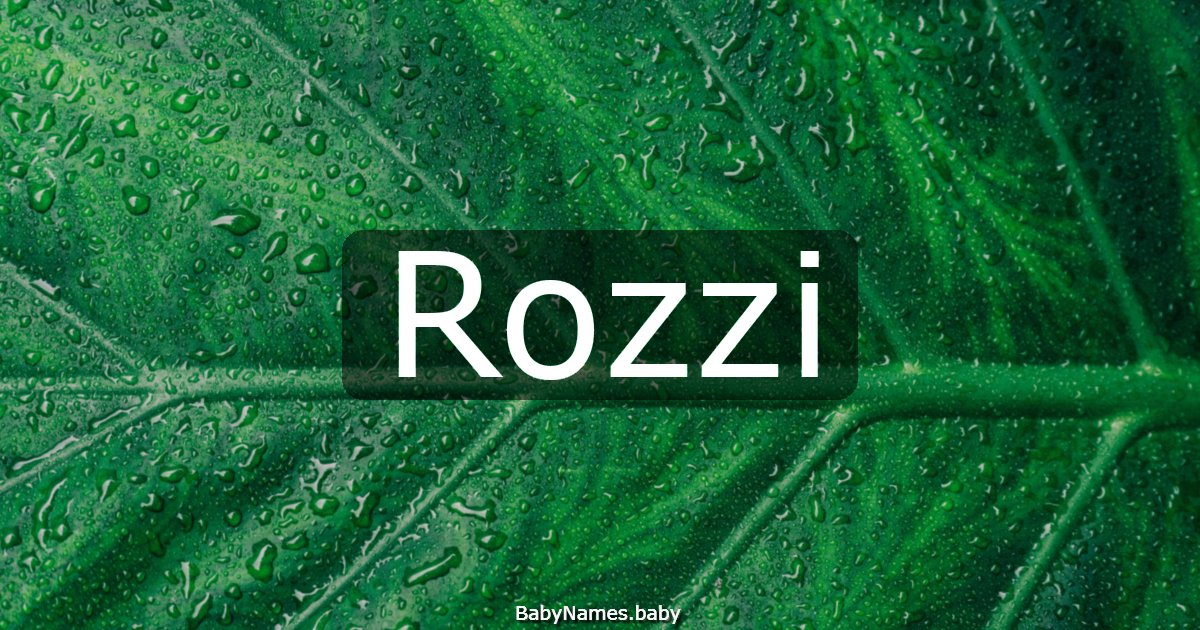 Rozzi