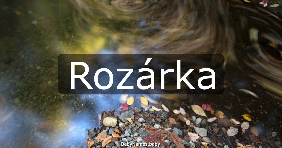 Rozárka