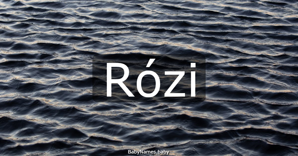 Rózi