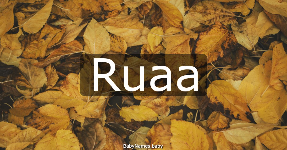 Ruaa