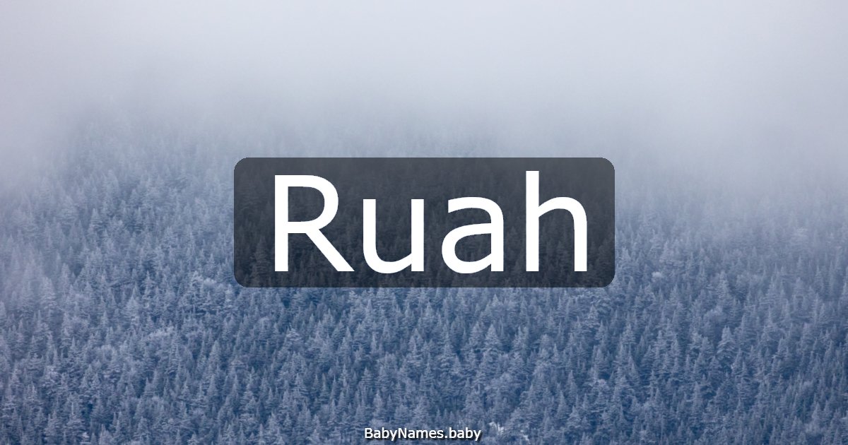 Ruah