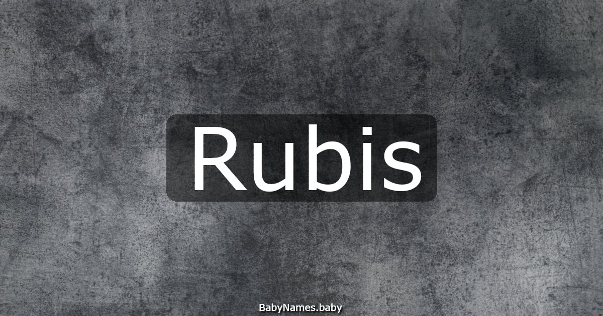 Rubis