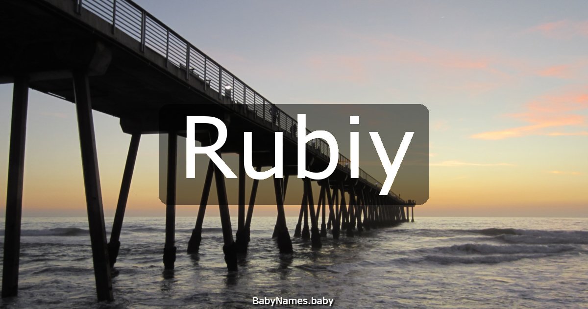 Rubiy