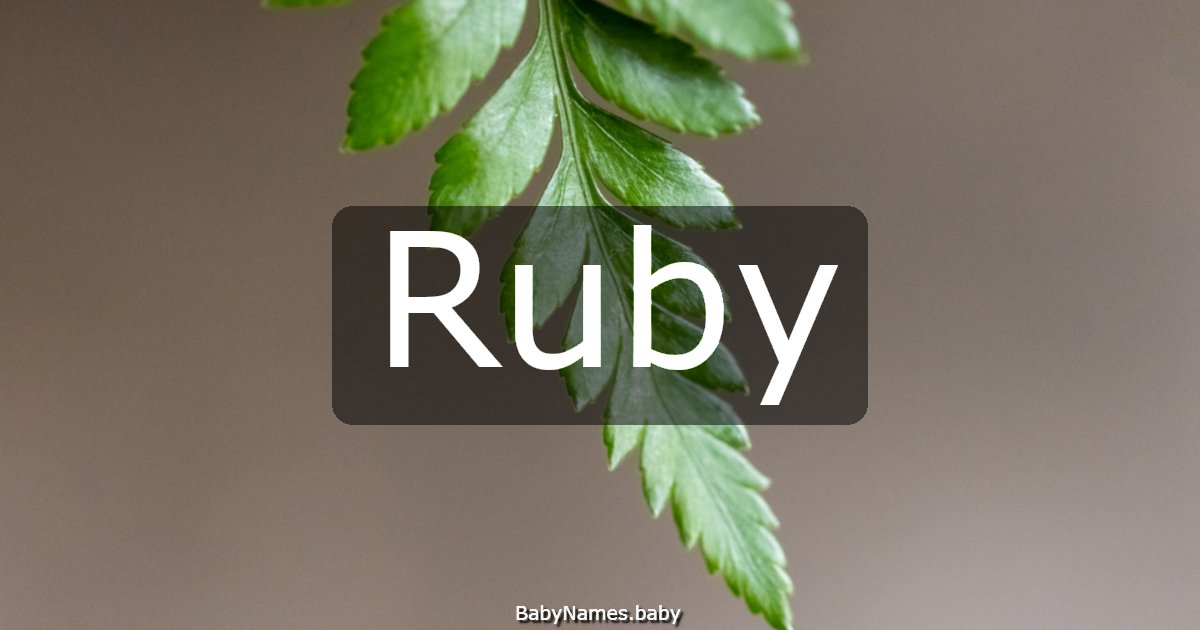 Ruby