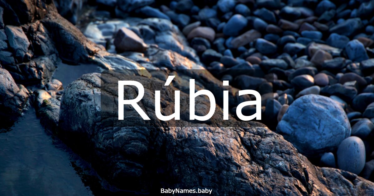 Rúbia