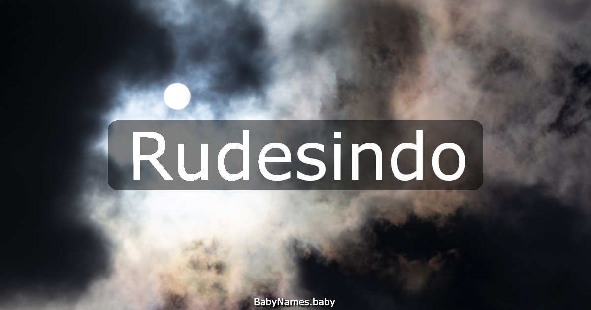 Rudesindo