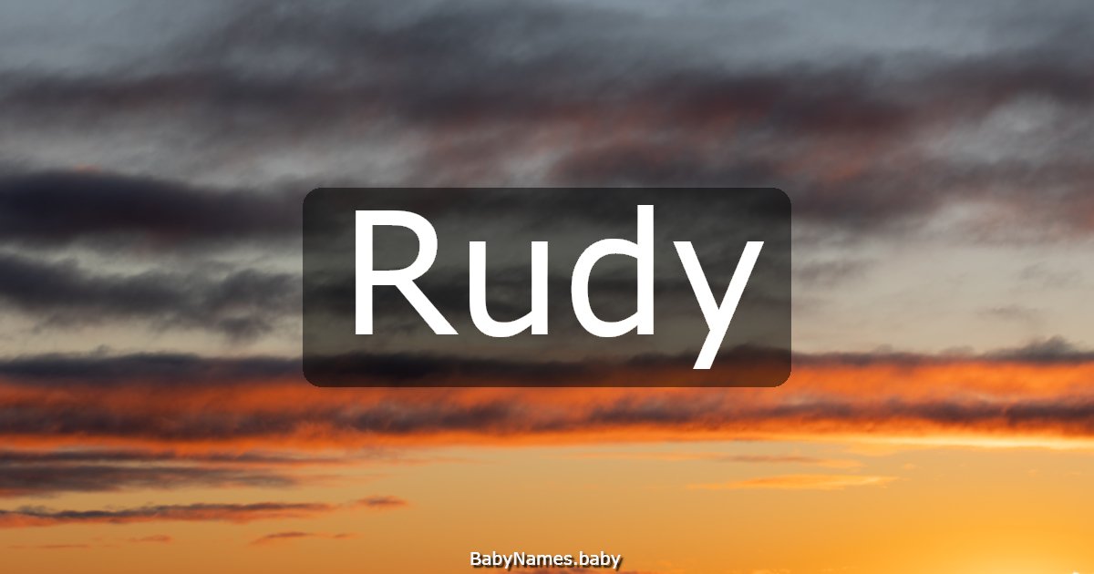 Rudy