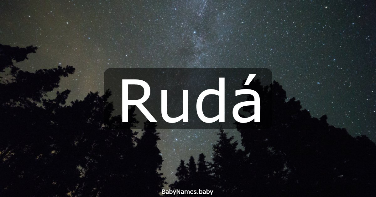 Rudá