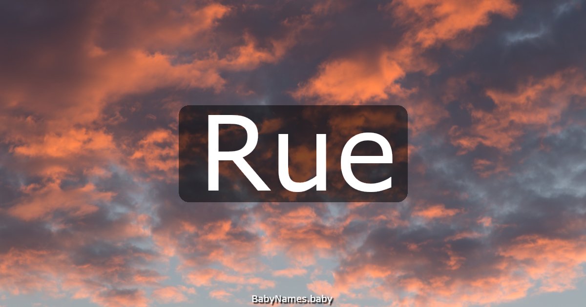 Rue
