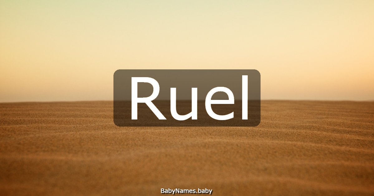 Ruel