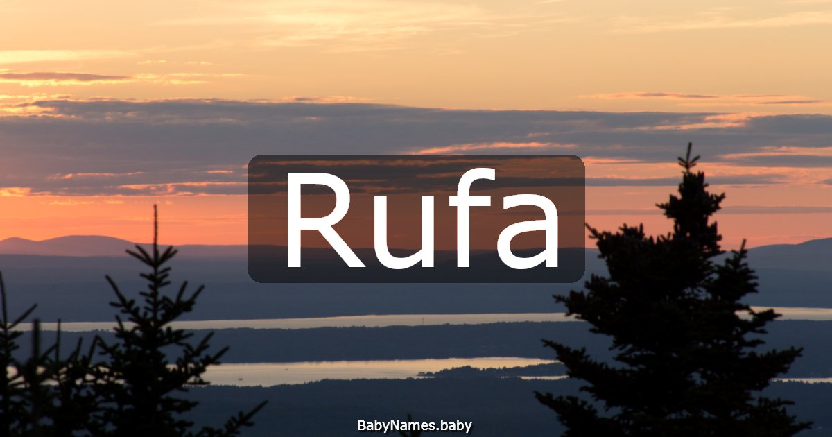 Rufa