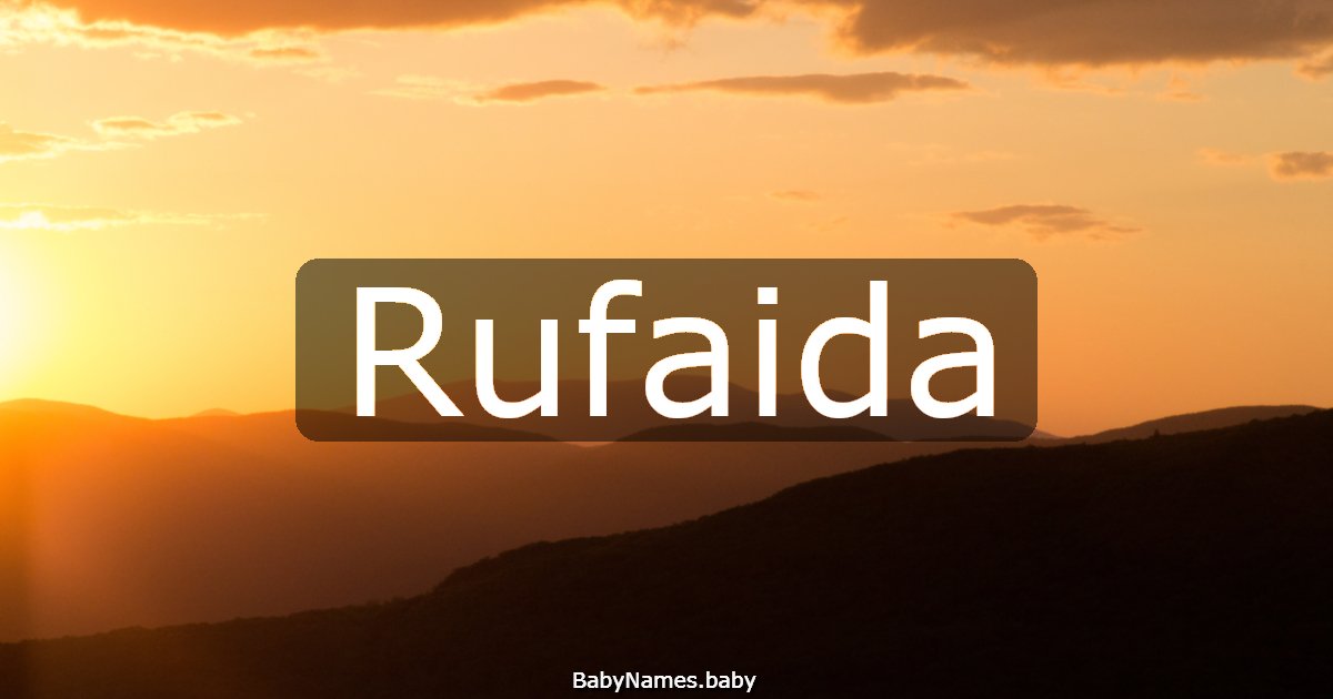 Rufaida