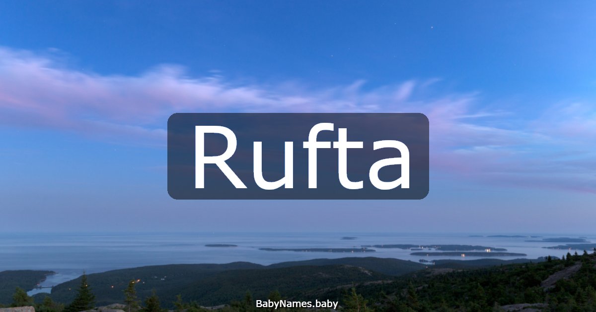 Rufta