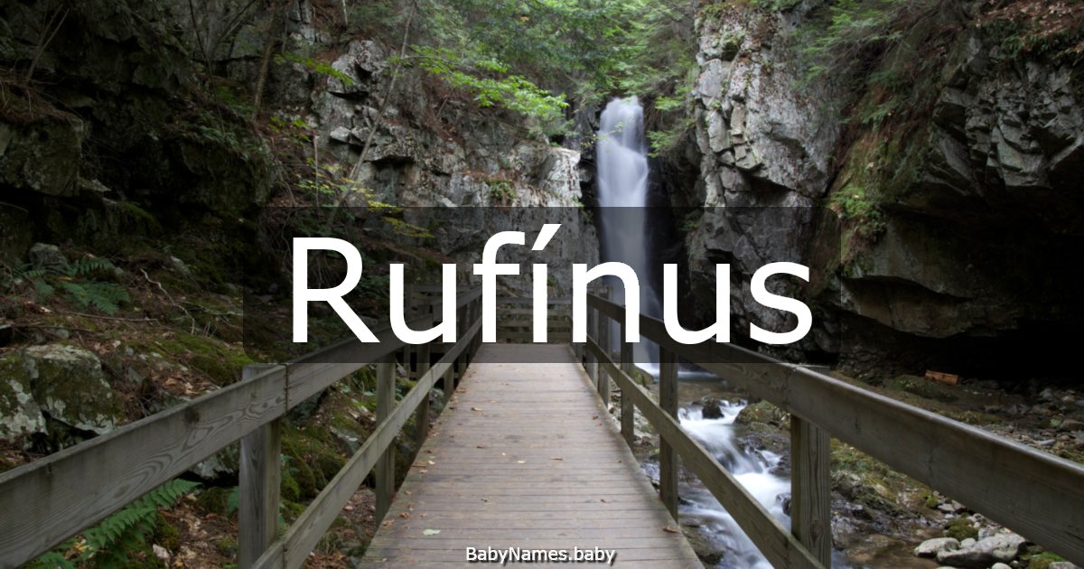 Rufínus