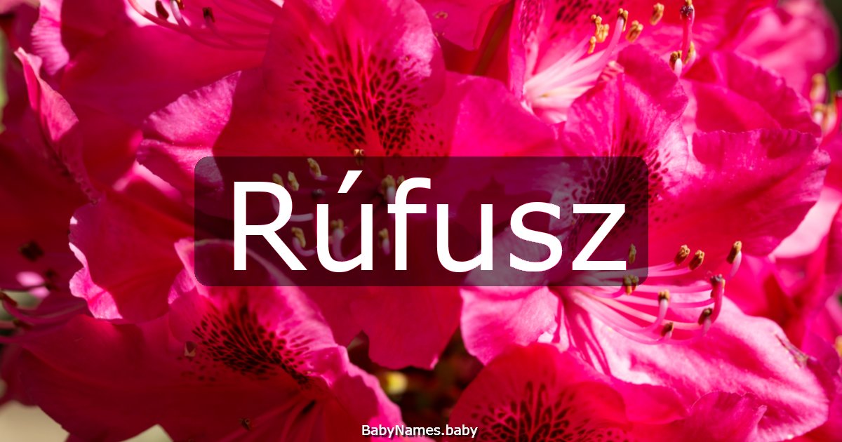Rúfusz